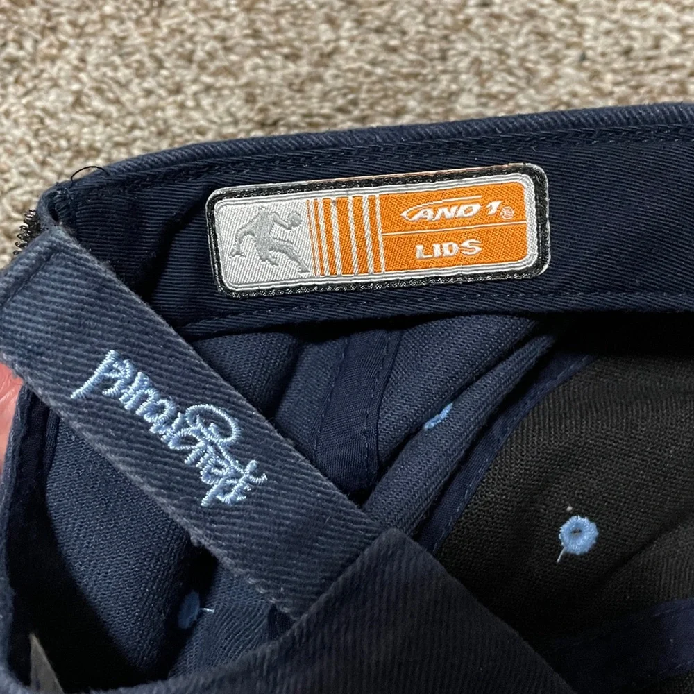 And One Navy Blue Cap with Embroidered Logo